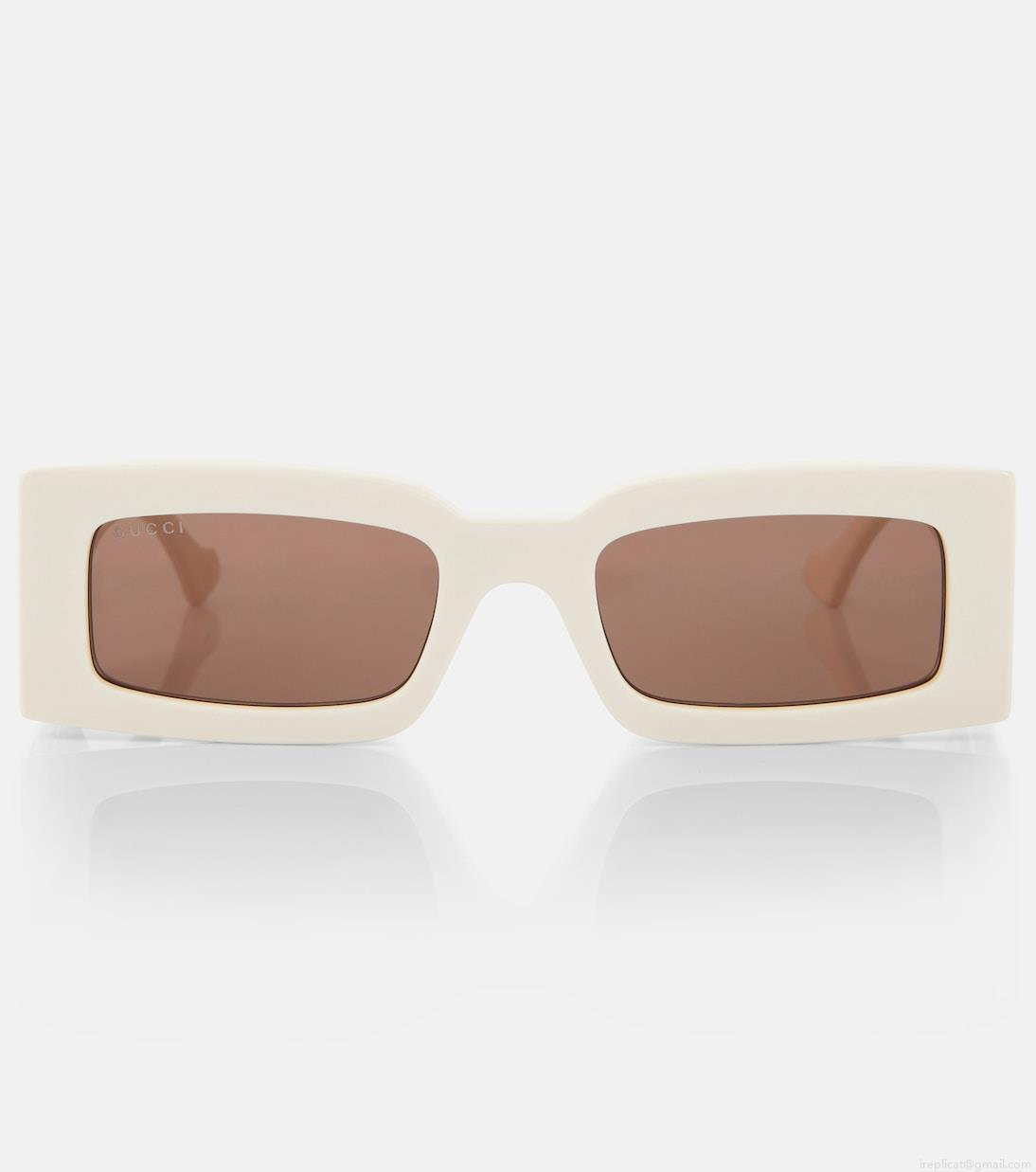 GucciDouble G rectangular sunglasses