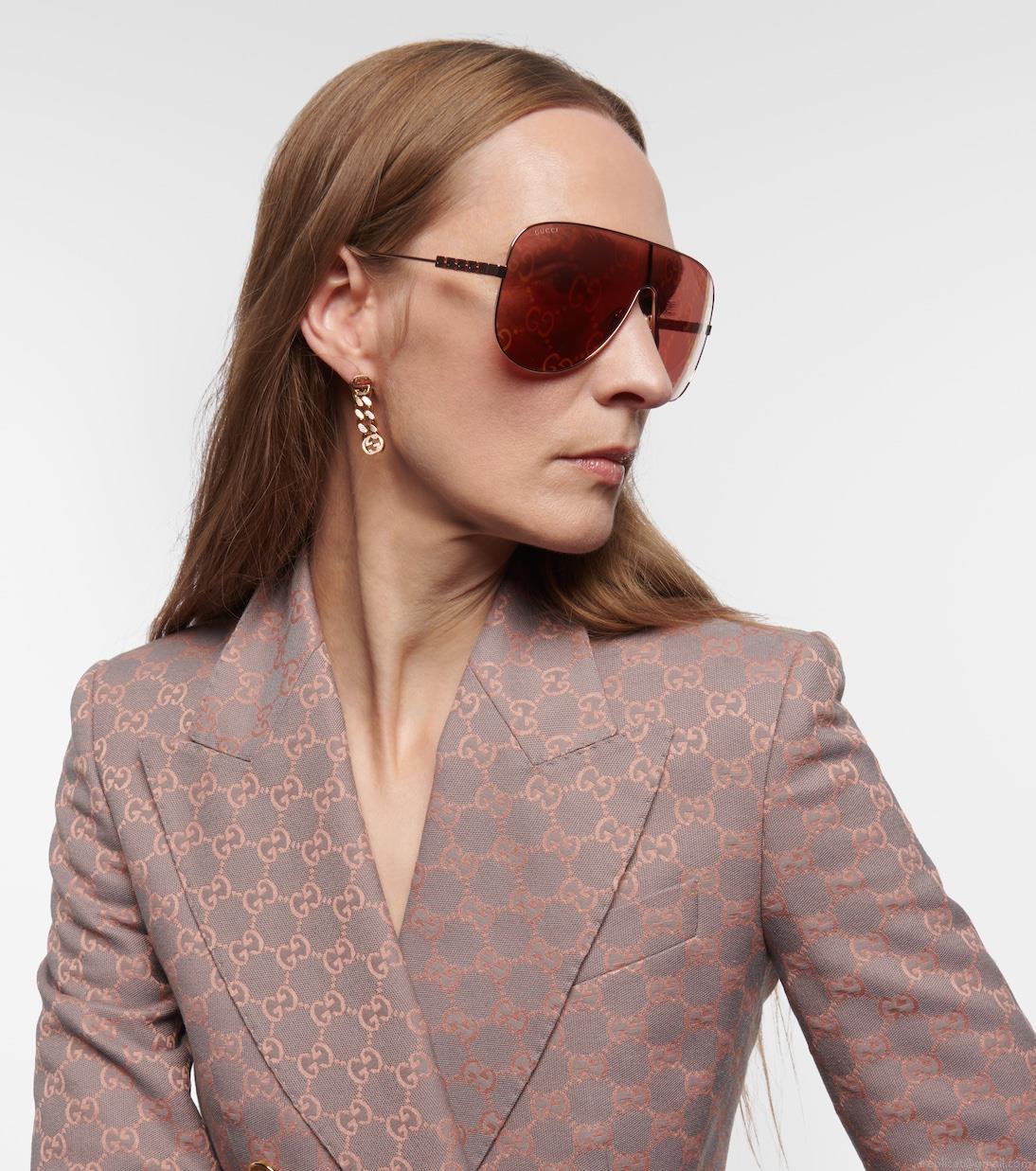 GucciGG shield sunglasses