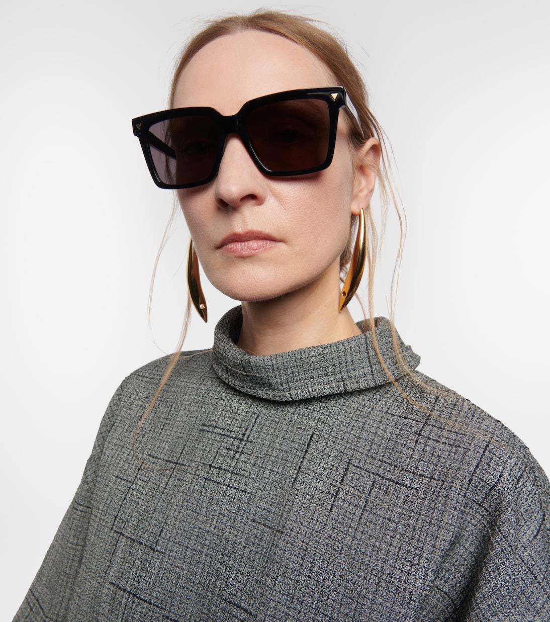 Bottega VenetaSoft square sunglasses