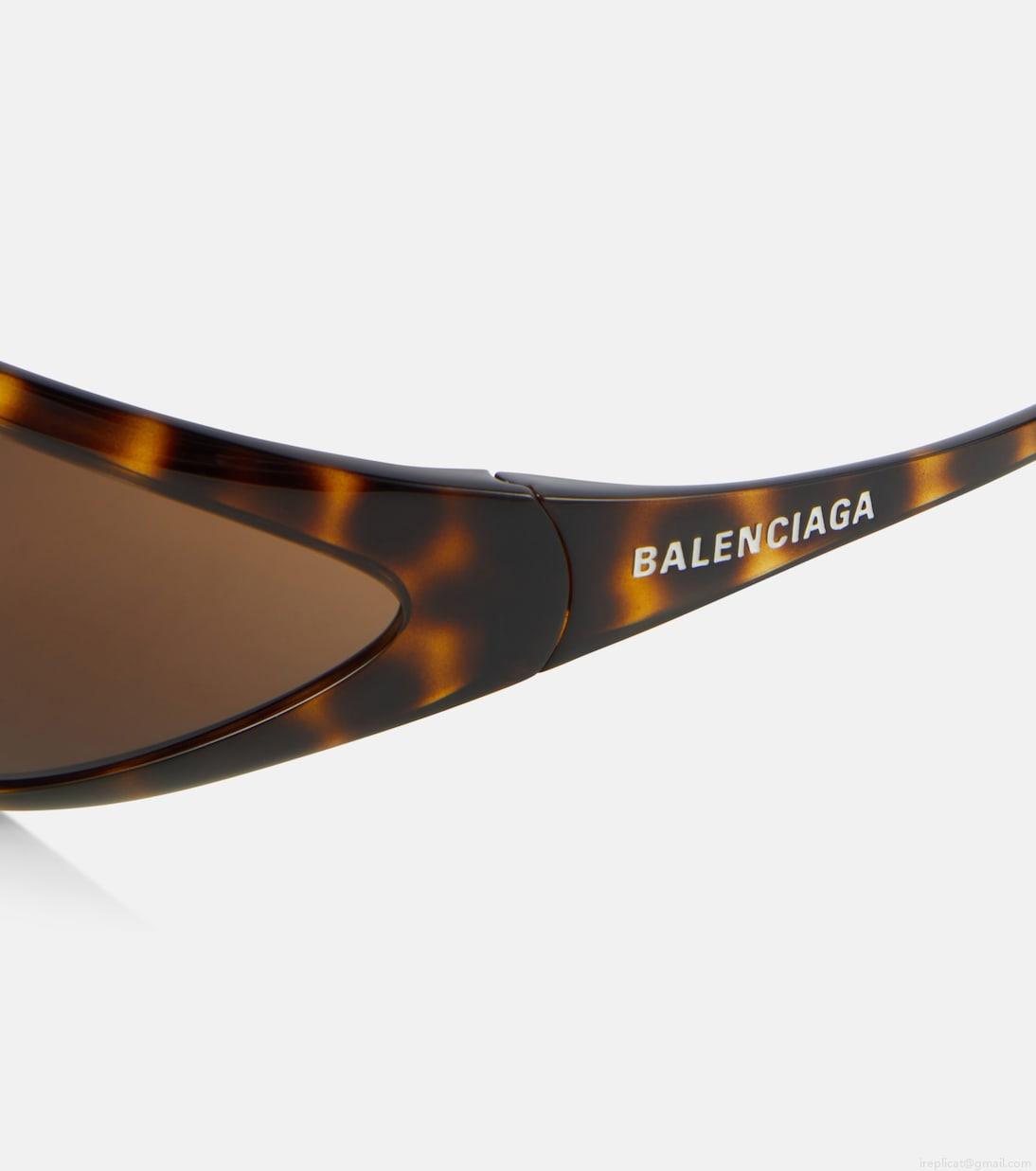 BalenciagaOval sunglasses