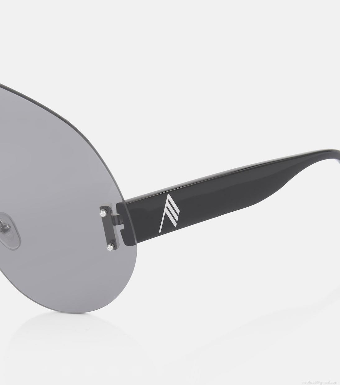 The Atticox Linda Farrow Karl mask sunglasses