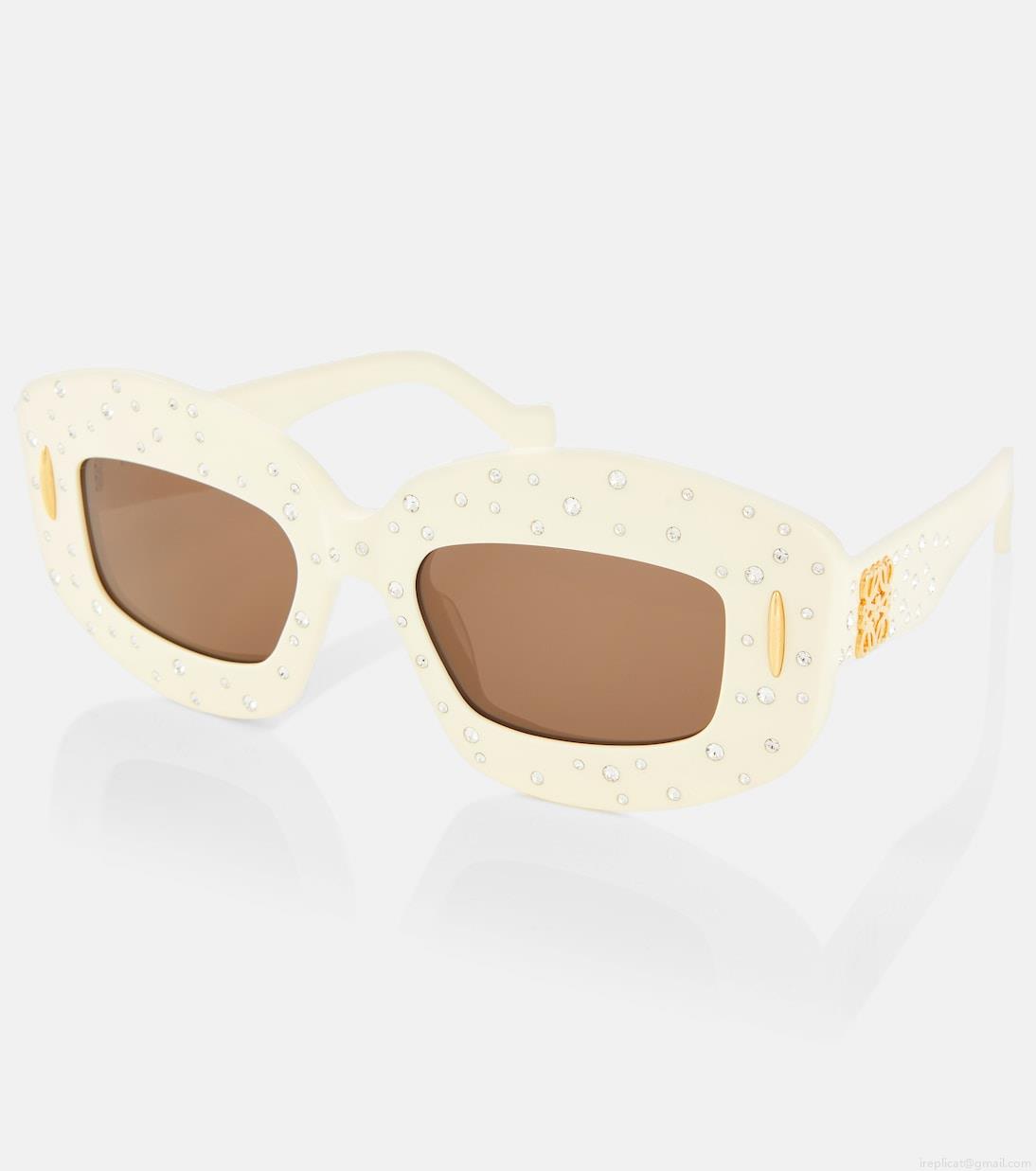 LoeweScreen embellished square sunglasses