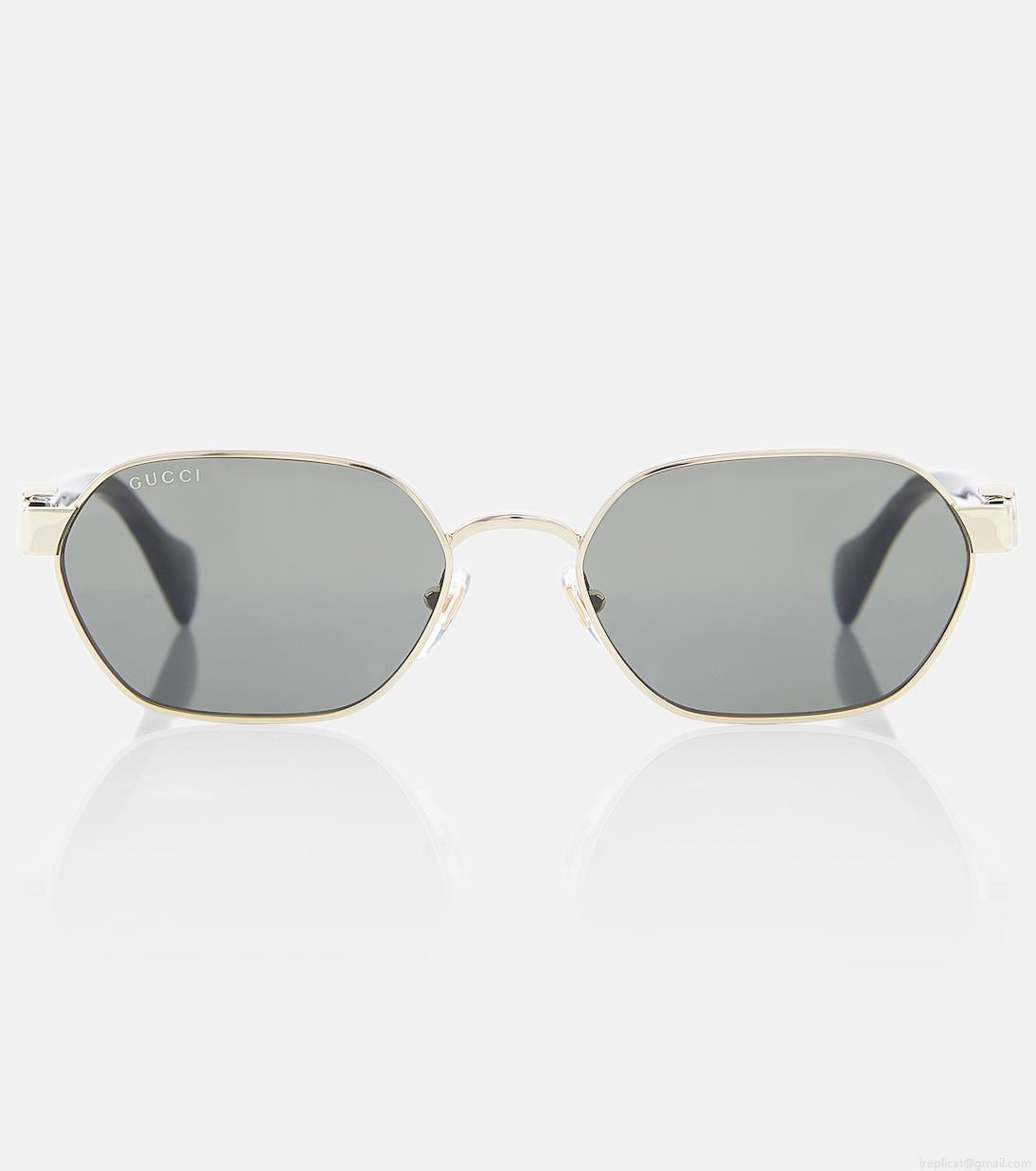 GucciDouble G round sunglasses