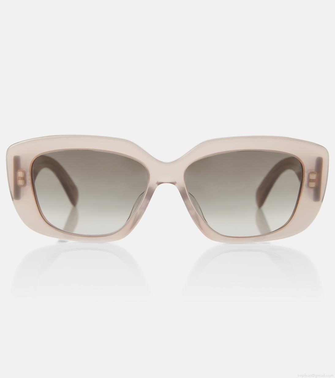 Celine EyewearTriomphe rectangular sunglasses