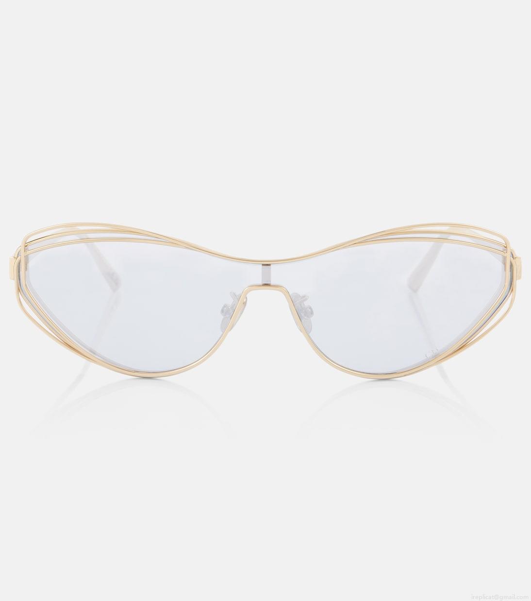 Dior EyewearFilDior M1U cat-eye sunglasses