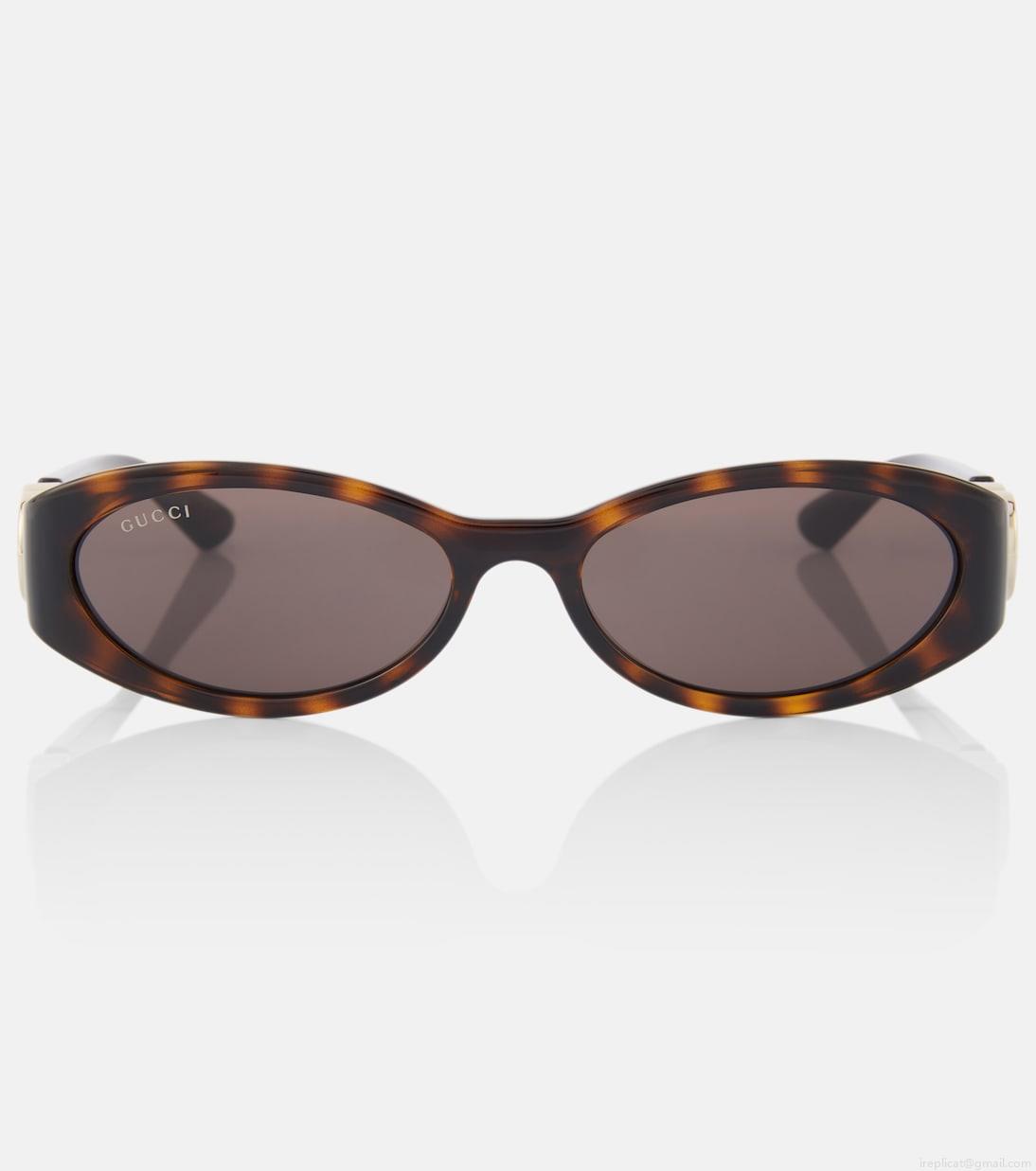 GucciInterlocking G oval sunglasses