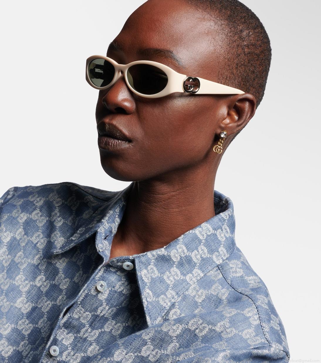 GucciGG oval sunglasses