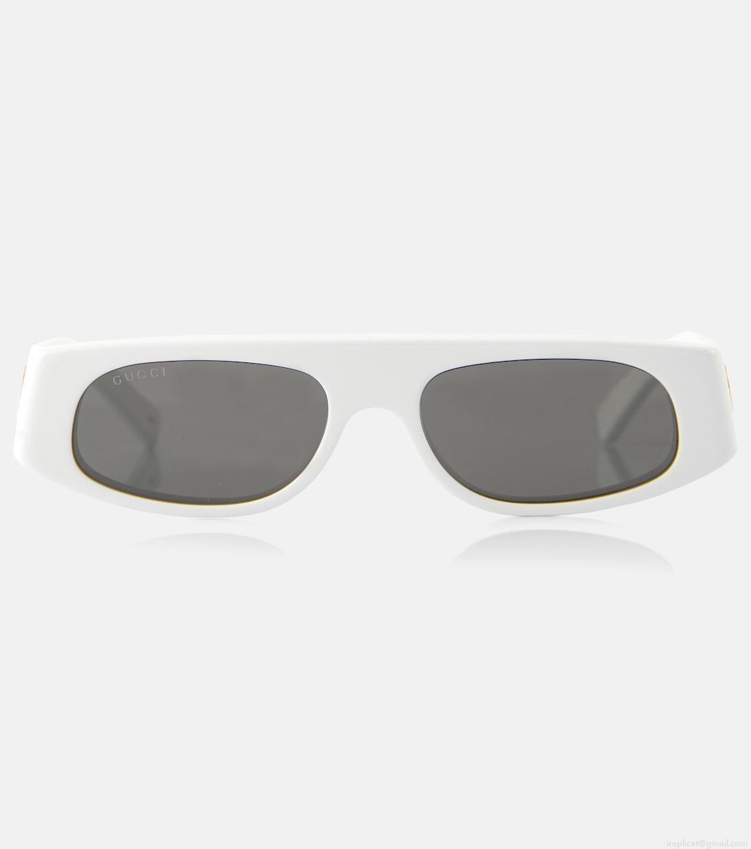 GucciRunway rectangular sunglasses