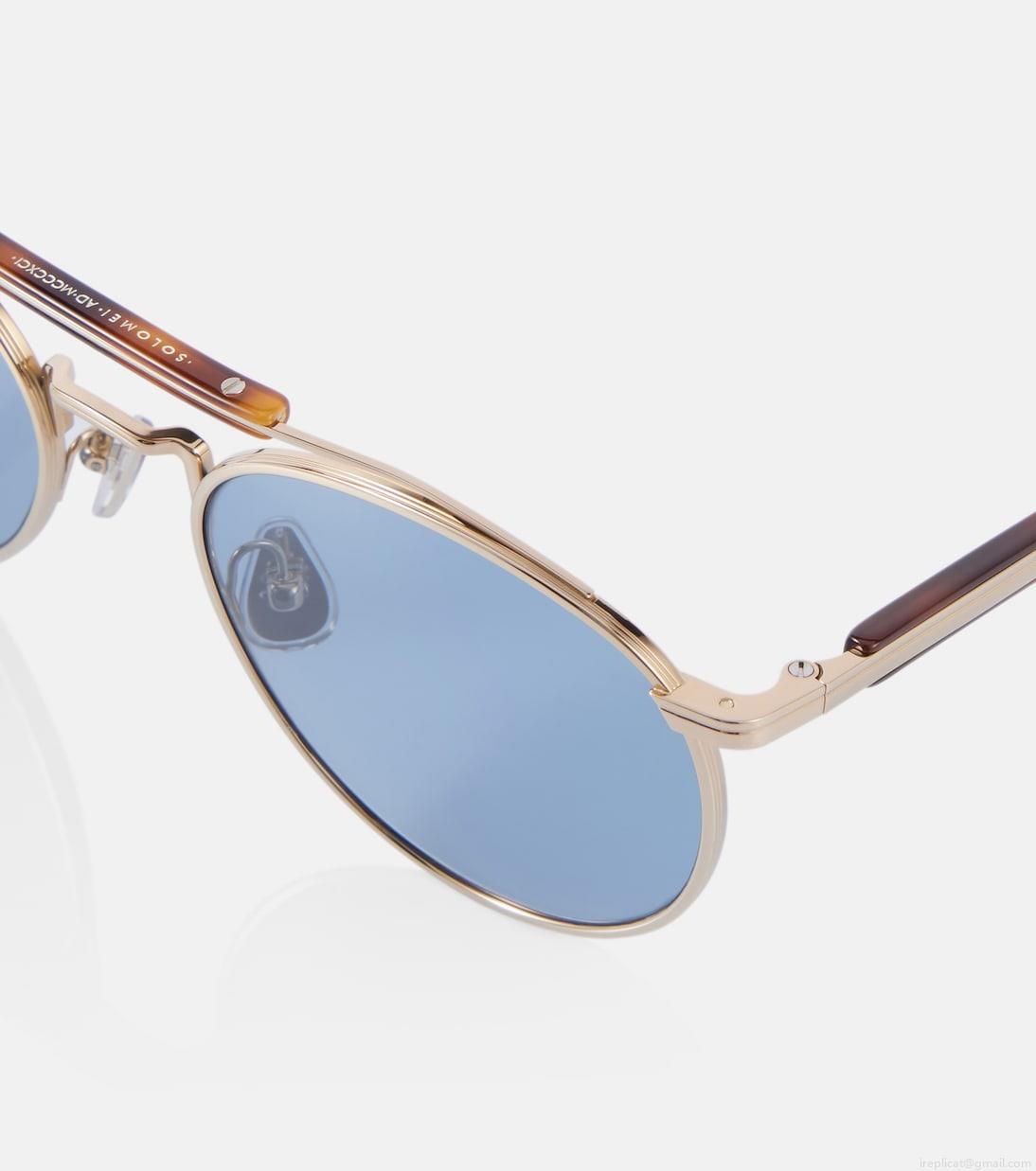 Brunello CucinelliRound sunglasses