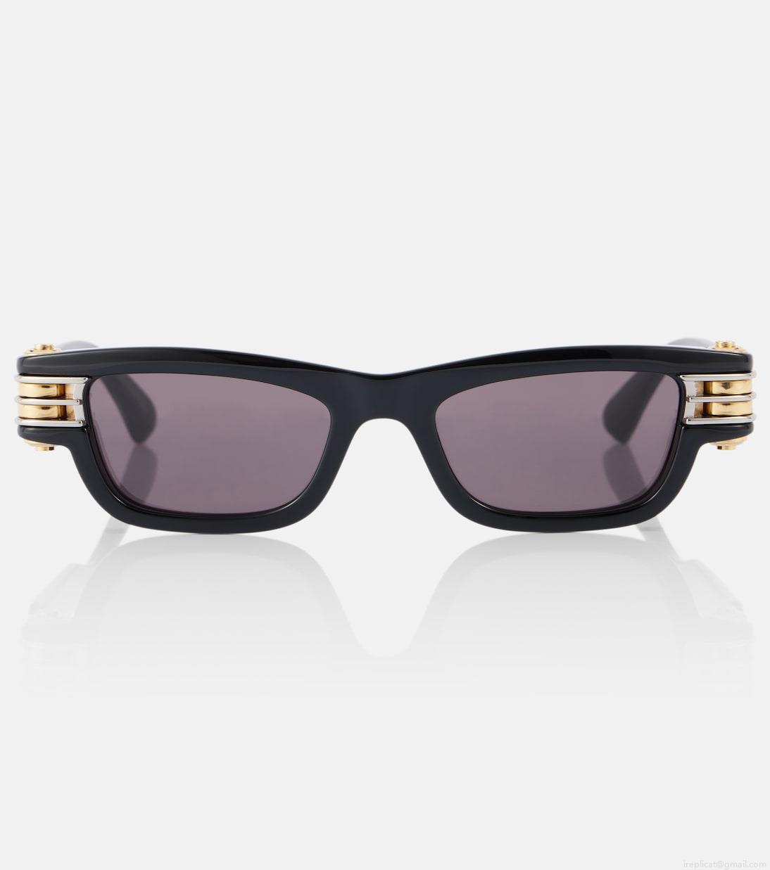 Bottega VenetaBolt square sunglasses