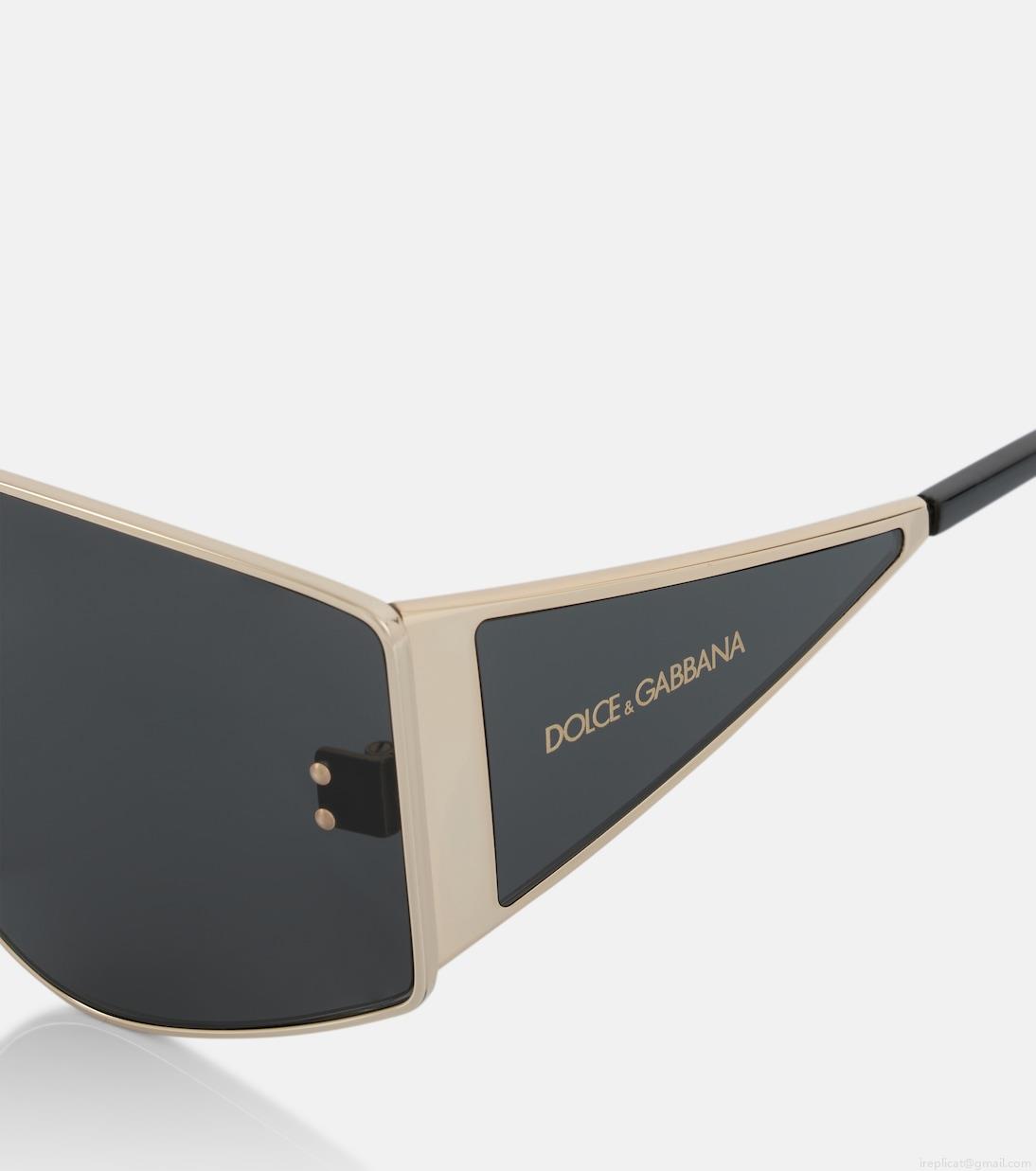 Dolce&GabbanaDNA flat-top sunglasses