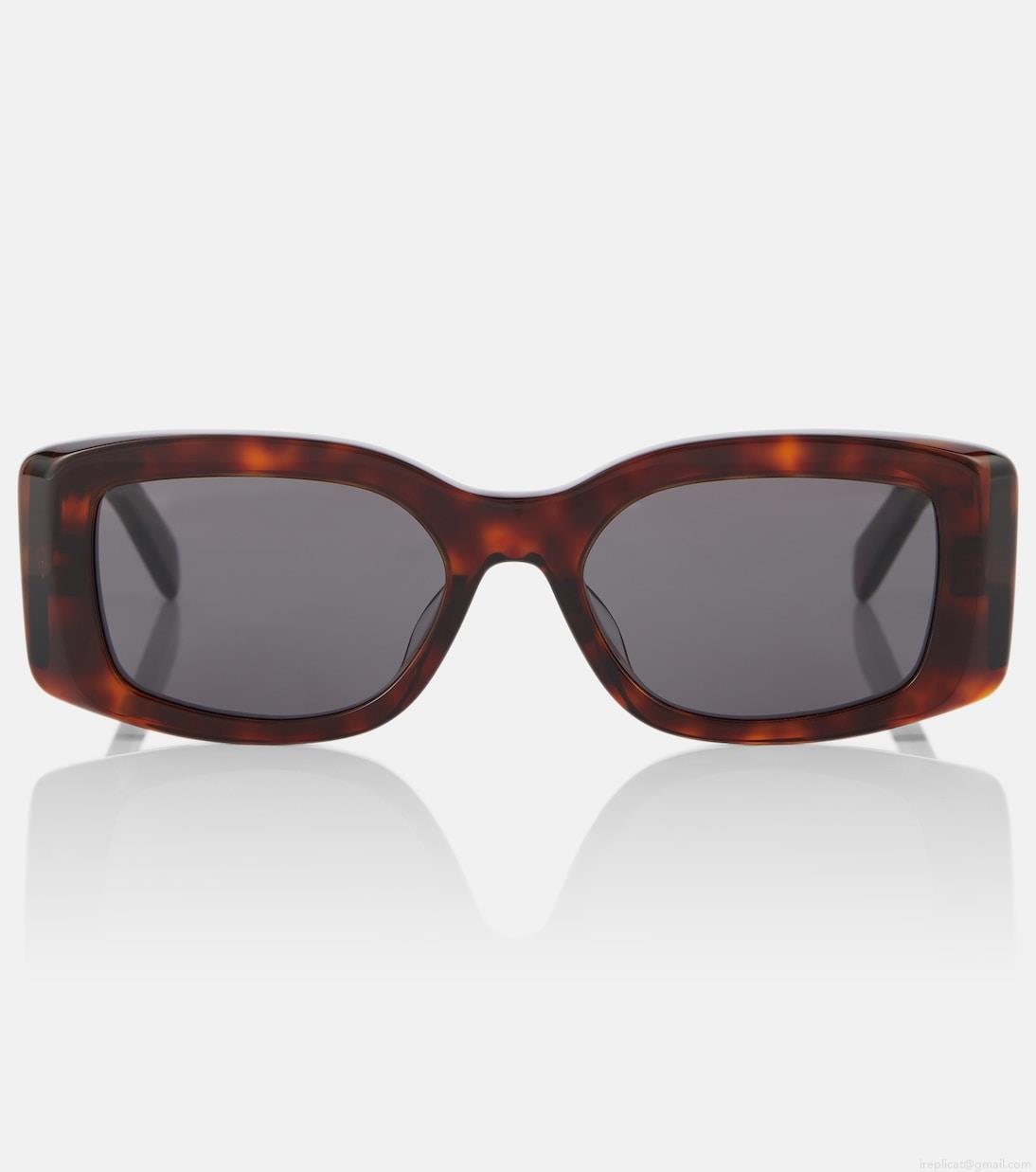 Celine EyewearTriomphe rectangular sunglasses