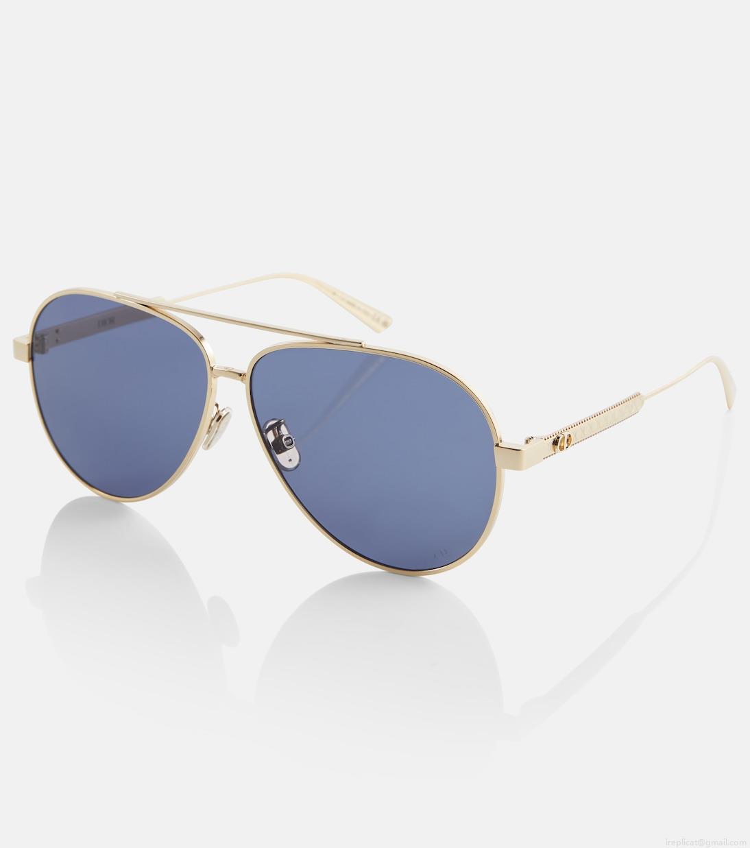 Dior EyewearDiorCannage A1U aviator sunglasses