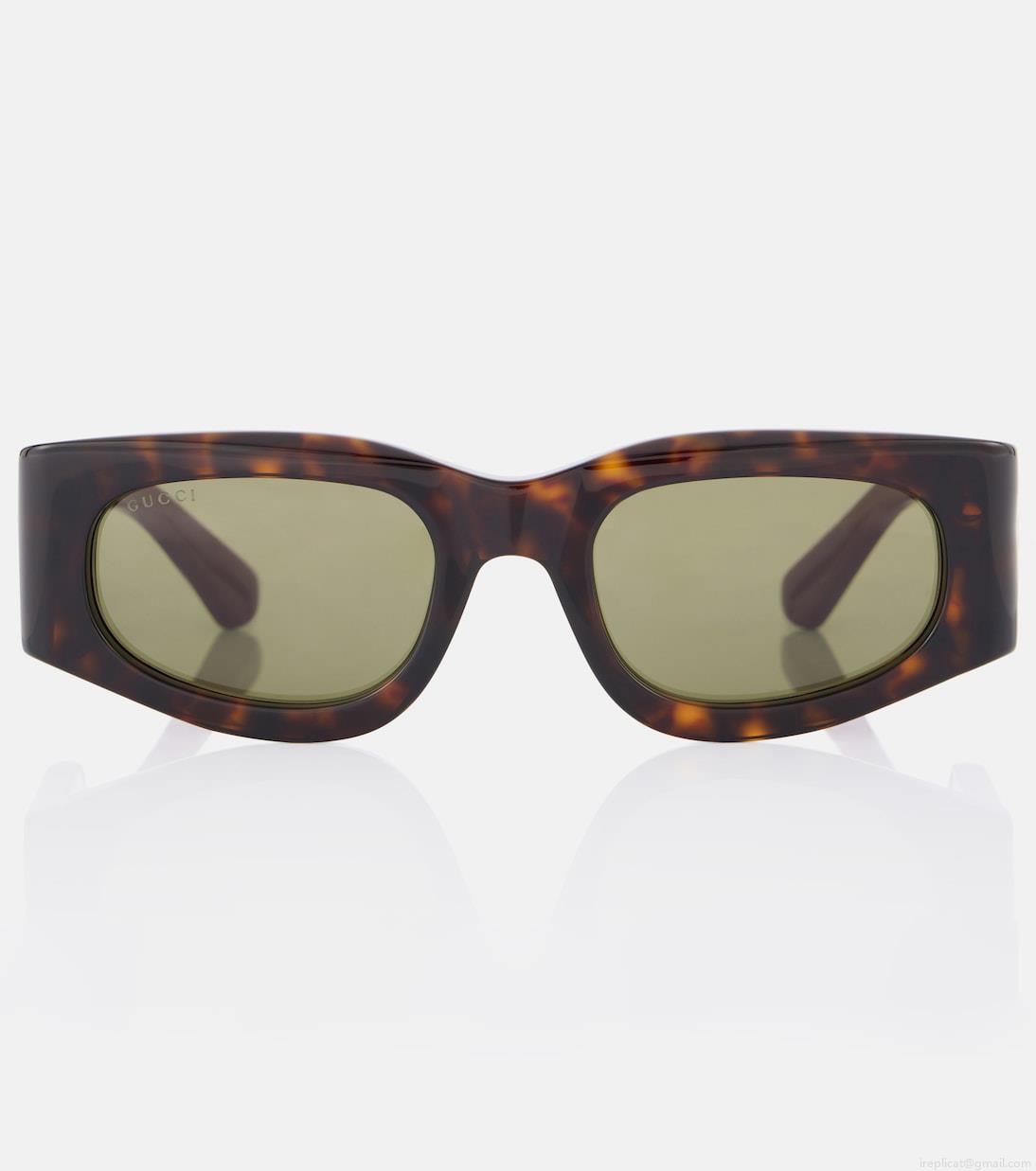 GucciInterlocking G rectangular sunglasses