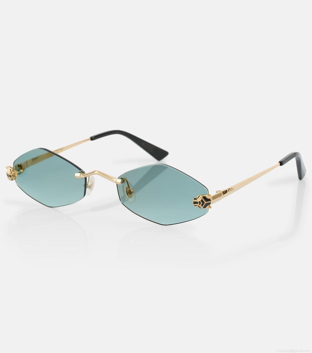 Cartier Eyewear CollectionPanthère de Cartier round sunglasses